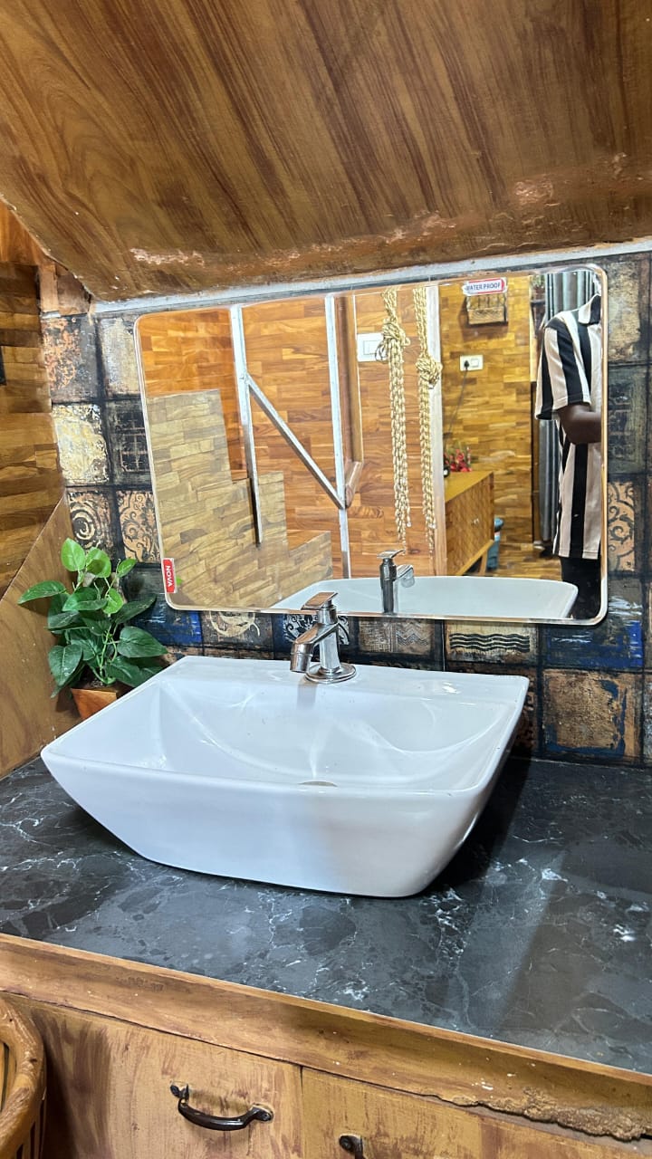 Rustic Stone Bath